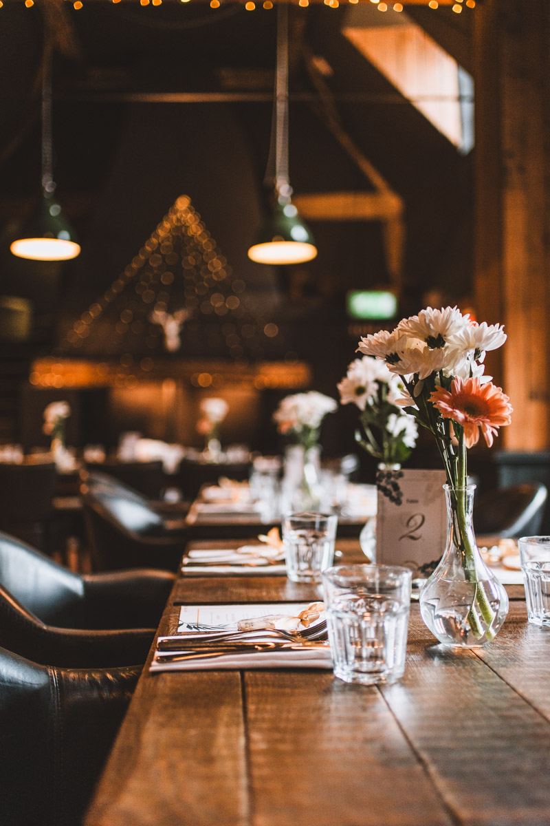 Wedding reception at The Akeman near Aylesbury, Buckinghamshire