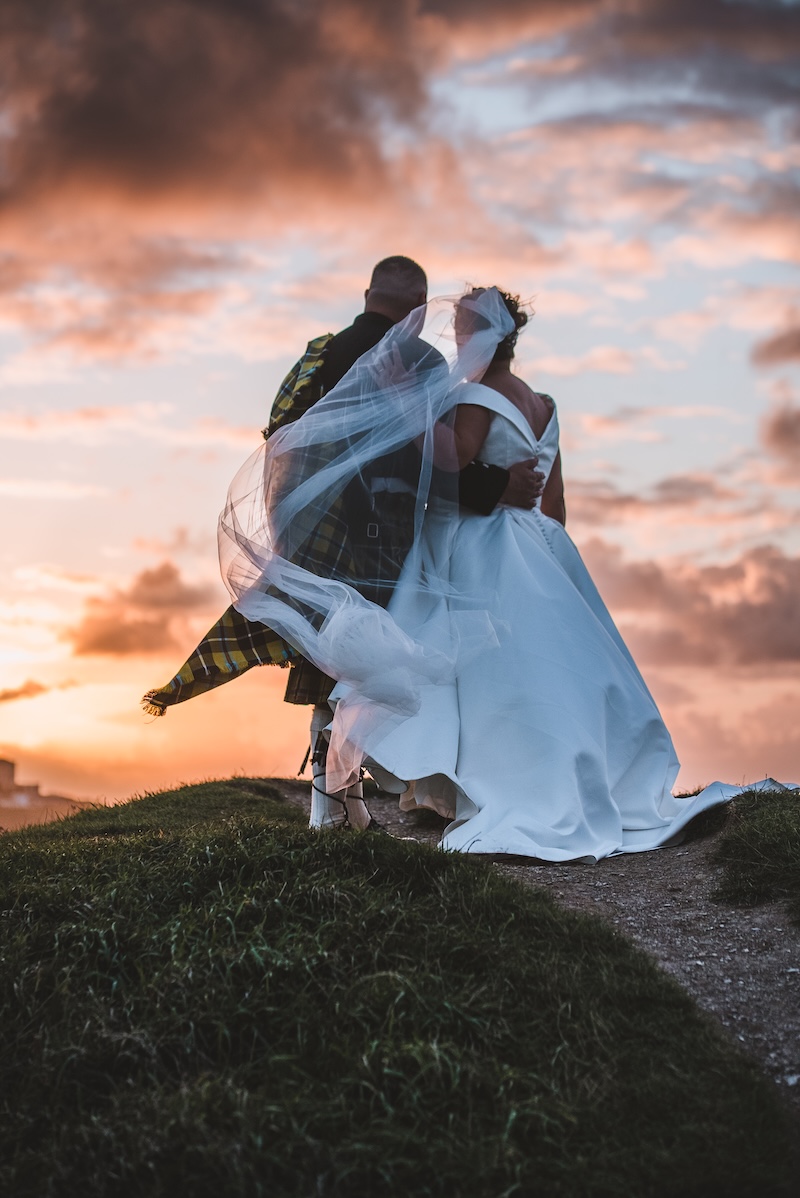Sunset portrait couples shoot