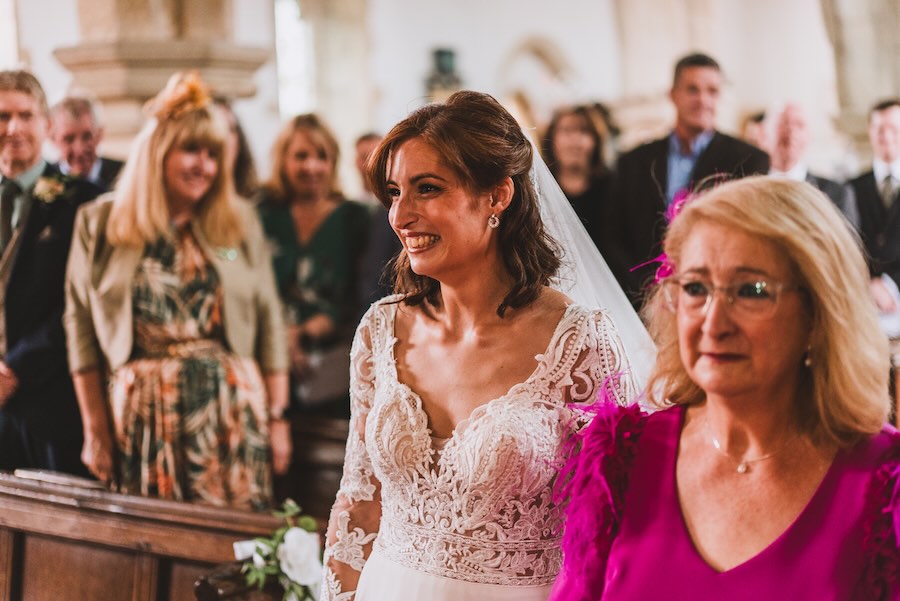 Oxfordshire wedding at Ambrosedn Church near Bicester, Oxfordshire